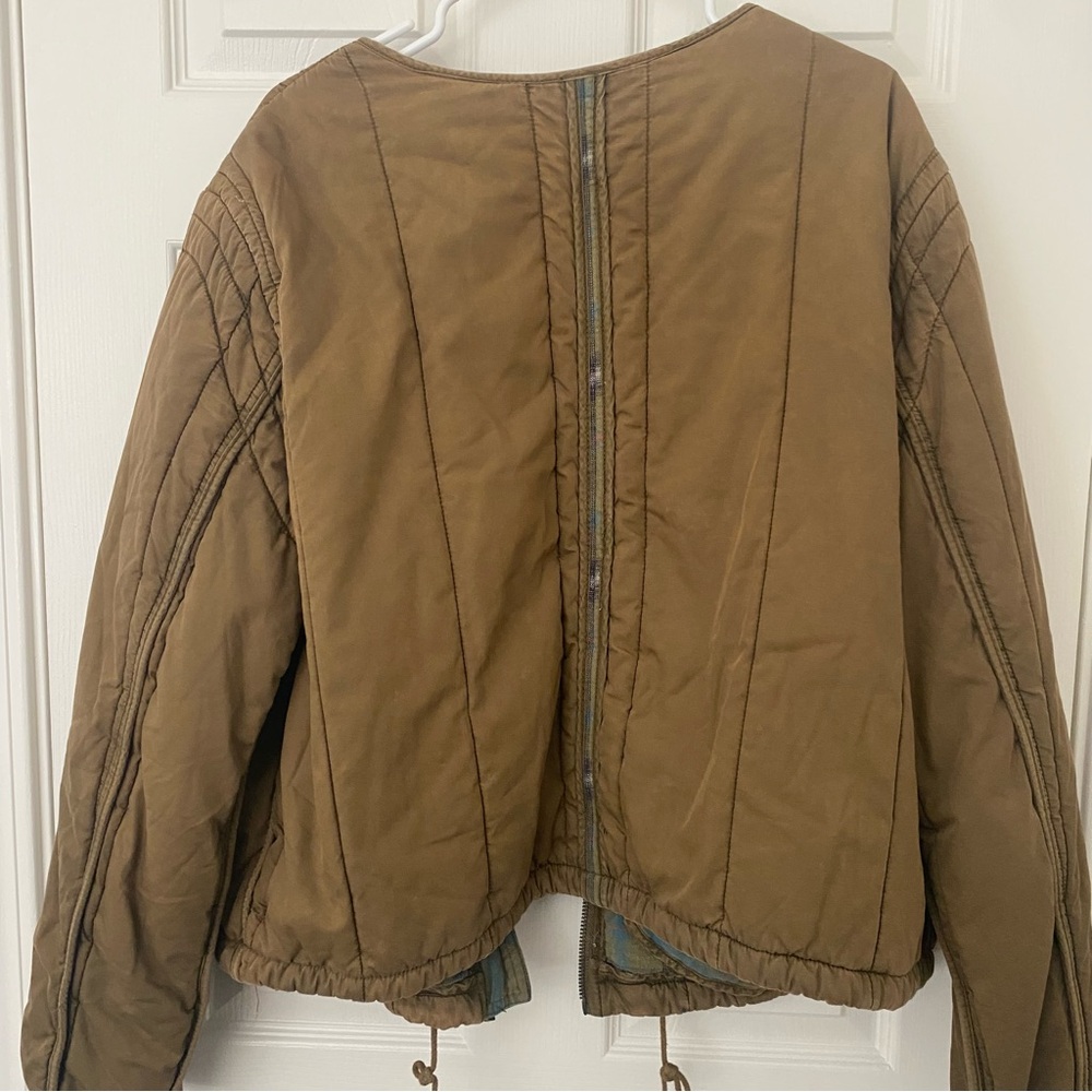 Free People Plaid Quilted Jacket - Picture 8 of 11